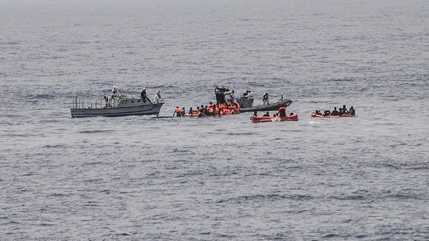 حرس السواحل التركي ينقذ 55 مهاجرًا غير شرعي