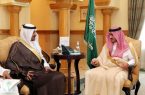 نائب أمير مكة يلتقي مديري قطاعي الأحوال المدنية وفرع هيئة الاتصالات بالمنطقة