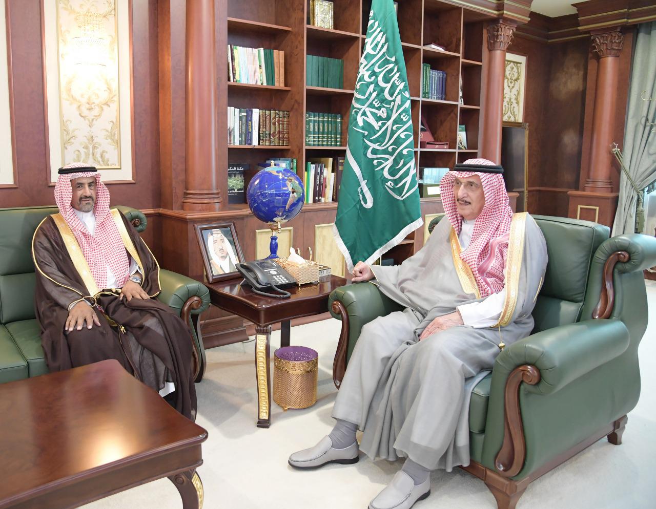 الأمير محمد بن ناصر يستقبل مدير عام فرع المجاهدين بالمنطقة