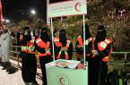 متطوعي ومتطوعات الهلال الاحمر يشاركون للعام الثاني في مهرجان الورد