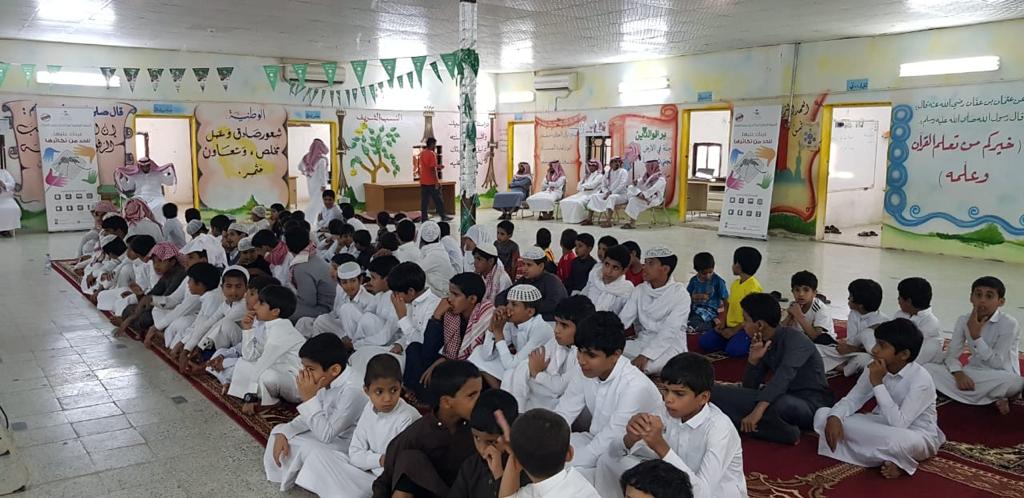 طلاب مدرسة الحرمين لتحفيظ القرآن يشاركون في ورشة مهارات الحياة