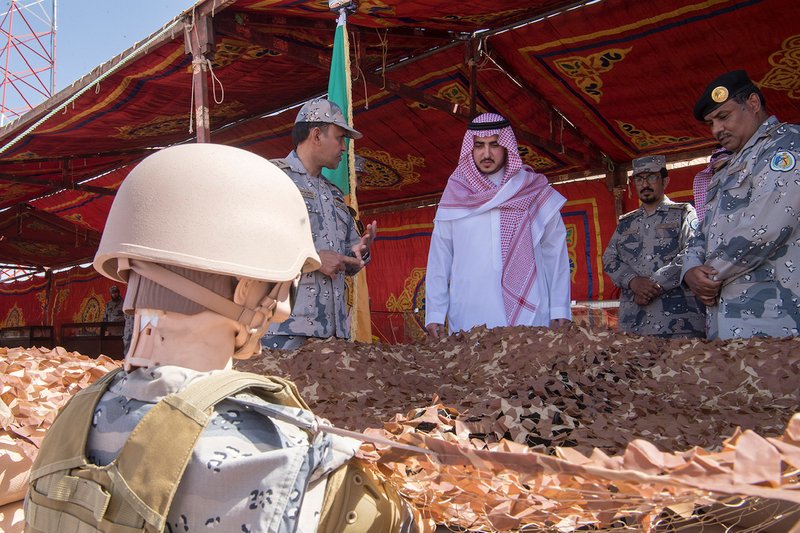 أمير الجوف يتفقد عددًا من مراكز قيادة حرس الحدود بالمنطقة