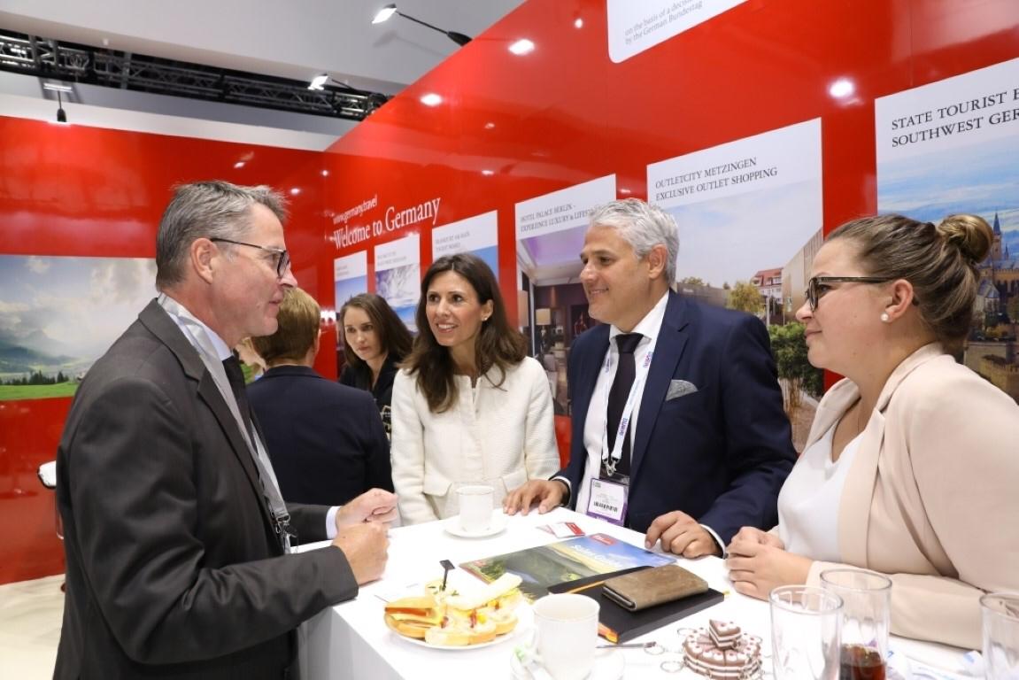 المجلس الوطني الألماني للسياحة يحقق نجاحاً لافتاًفي معرض سوق السفر العربي 2019