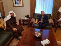 سفير خادم الحرمين الشريفين لدى فنلندا يلتقي موفد الشؤون الإسلامية