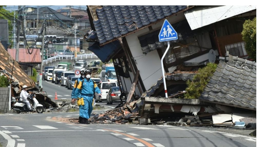 إصابة 16 شخصا جراء زلزال عنيف ضرب شمال غربي اليابان
