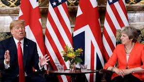 الرئيس الأمريكي : الولايات المتحدة وبريطانيا متفقتان على منع إيران من امتلاك السلاح النووي