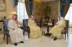 سمو الأمير خالد الفيصل يستقبل محافظ الهيئة العامة للجمارك