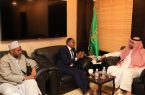 رئيس مؤسسة مطوفي أفريقيا غير العربية يلتقى القنصل العام الاثيوبي