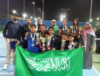 منتخبنا لتنس يحقق كأس المركز الثالث والميدالية البرونزية في البطولة العربية