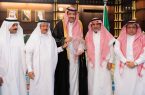 أمير منطقة الباحة يستقبل رئيس جمعية عين التعاونية بالمنطقة