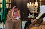أمير منطقة الباحة يستقبل رئيس المحكمة الجزائية بالمنطقة
