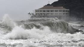 اليابان تدعو أكثر من 300 ألف شخص لإخلاء منازلهم مع اقتراب العاصفة كروسا