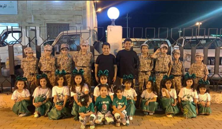 فريق بذرة خير يُشارك محافظة العيدابي الإحتفال باليوم الوطني ٨٩