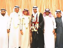 محمد ماطر يحتفل بزواجه
