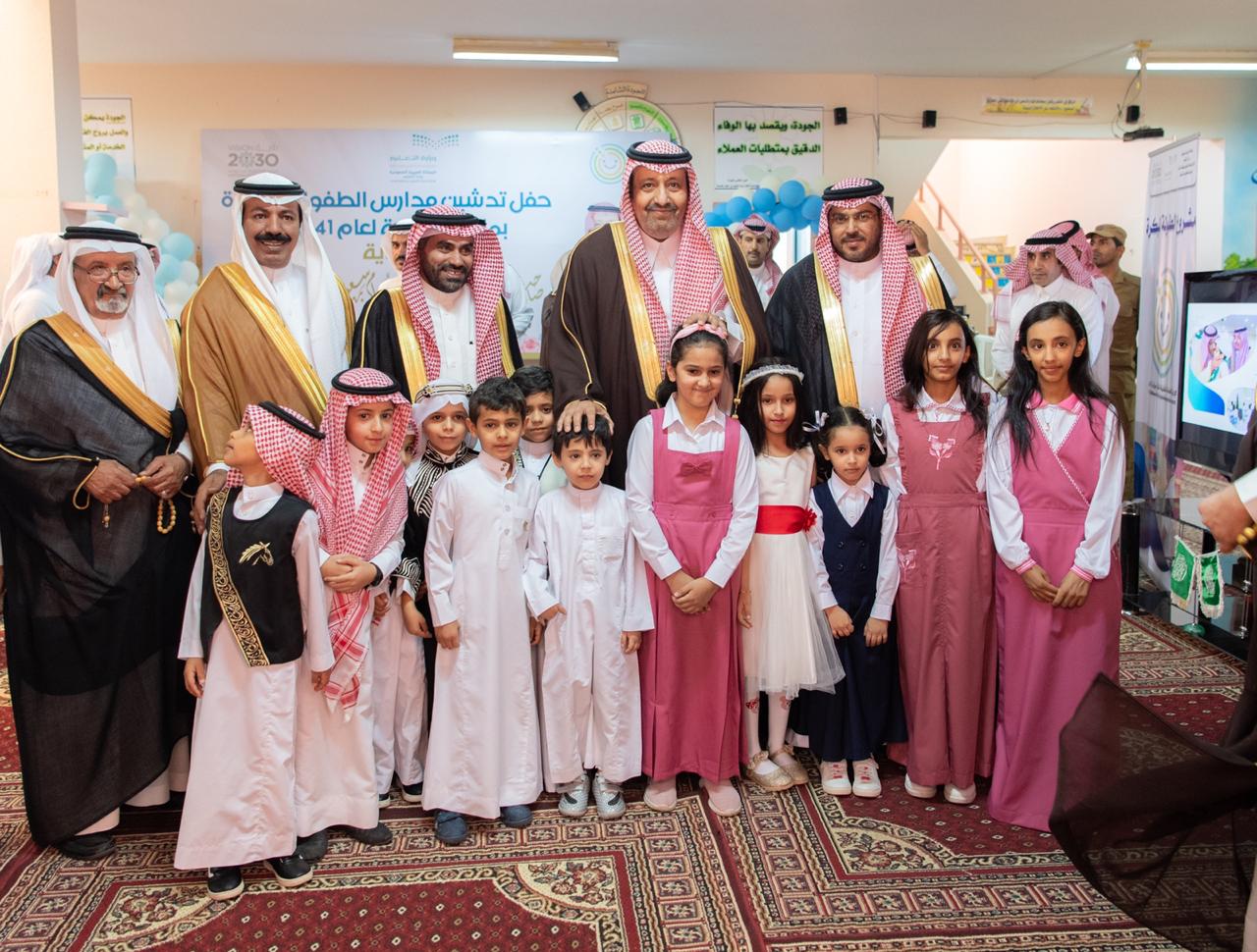 الأمير حسام بن سعود يُدشن مدارس الطفولة المبكرة