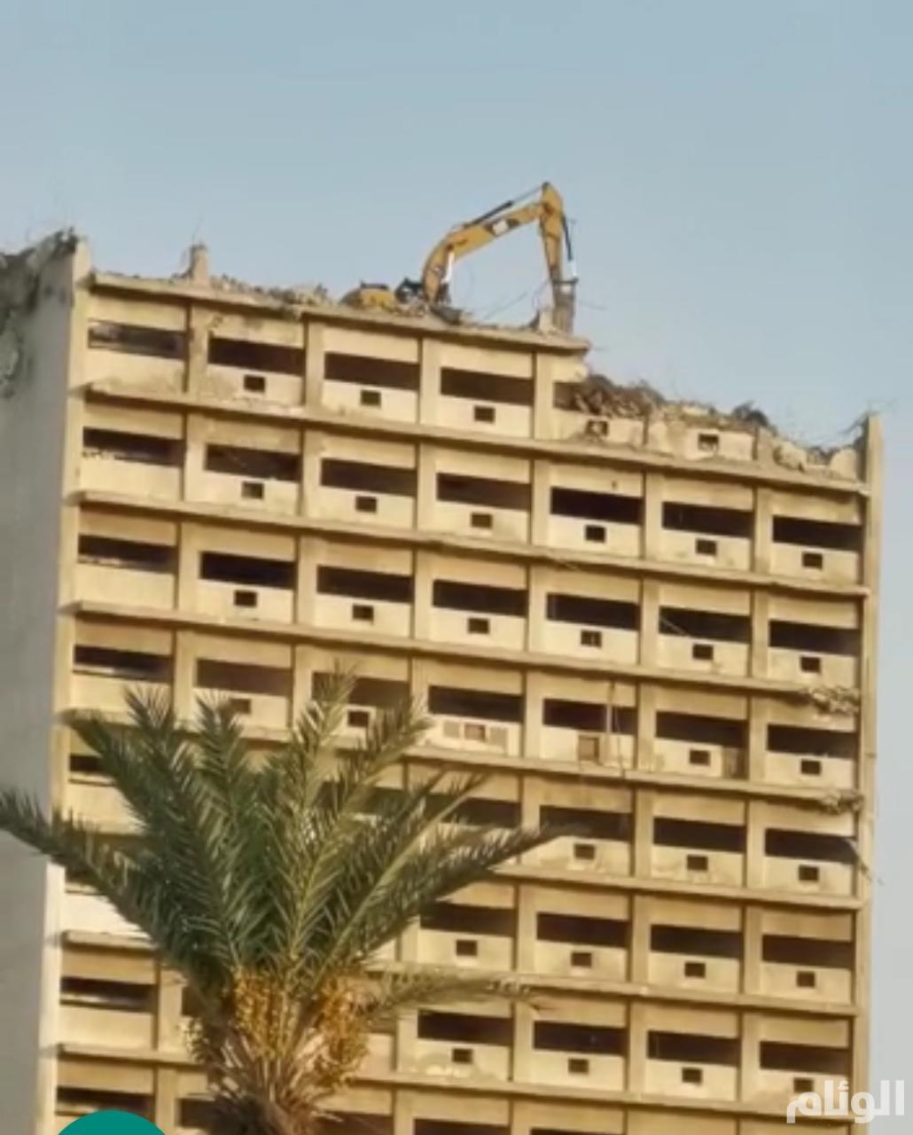 هيئة الإذاعة تعلق على هدم مبنى التلفزيون في جدة