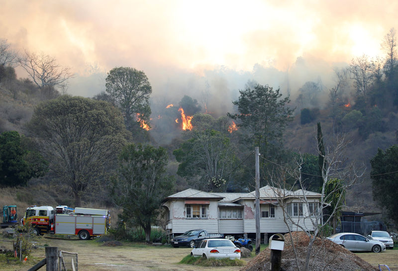 ساحل أستراليا الشرقي يكافح أكثر من 100 من حرائق الغابات وتدمير 21 منزلًا