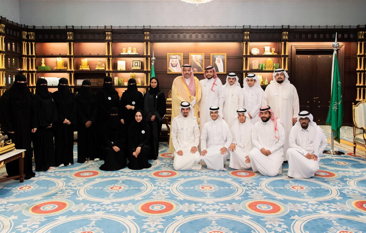 أمير الباحة يستقبل رئيس وأعضاء مجلس شباب المنطقة