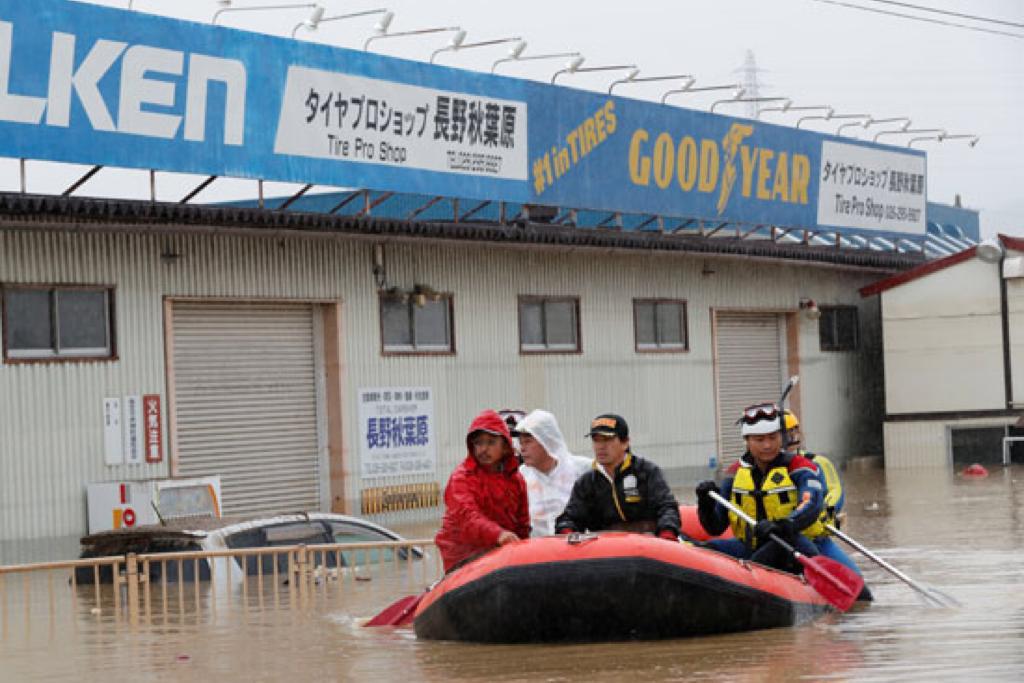 ارتفاع حصيلة ضحايا الإعصار ((هاجيبيس)) فى اليابان إلى 70 قتيلا