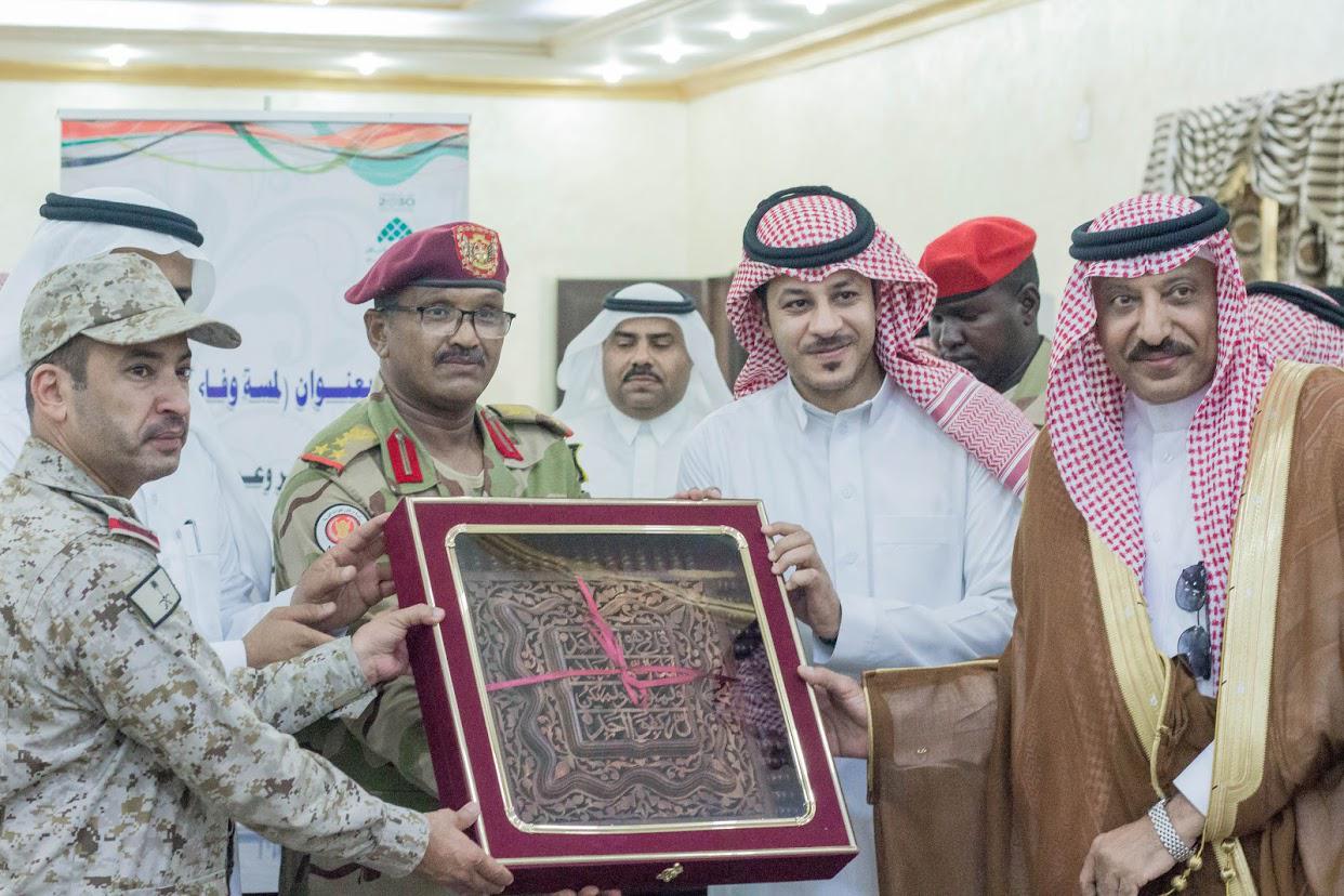 مُحافظ صامطة يرعى مبادرة تكريم قادة قوات وألوية الحزم السودانية بمركز السهي