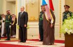 قمة سعودية روسية بين الملك سلمان وفلاديمير بوتين في  الرياض