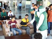 مركز الملك سلمان للإغاثة ينقل المصابين اليمنيين في أحداث عدن وأبين إلى المملكة لتلقي العلاج على نفقته