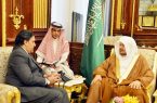 رئيس مجلس الشورى يستقبل سفيري باكستان وقرغيزستان