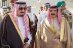‏ملك ‎البحرين يهنىء ‎خادم الحرمين الشريفين بالذكرى الخامسة لتوليه مقاليد الحكم