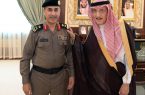 سمو أمير منطقة جازان يقلد نائب مدير شرطة المنطقة رتبة ” لواء “