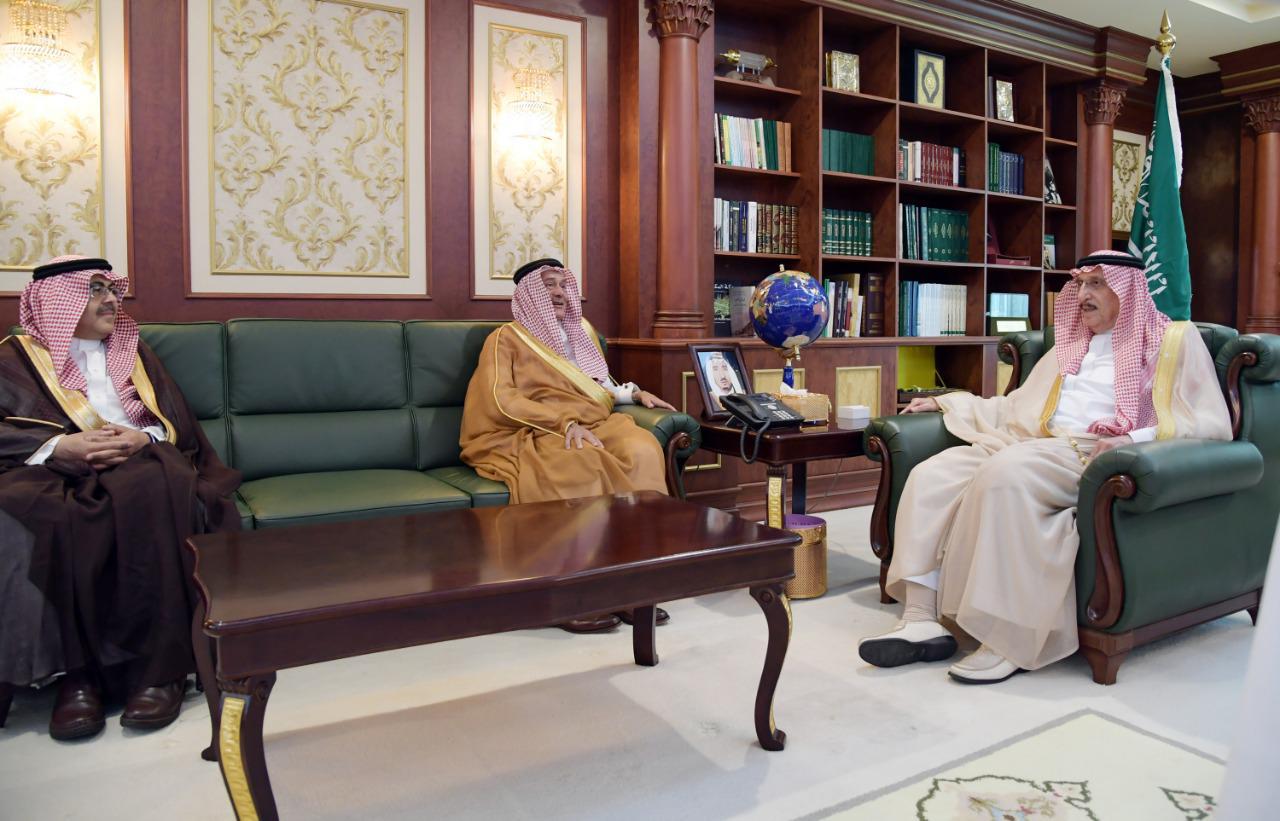 سمو الأمير محمد بن ناصر يستقبل الرئيس التنفيذي لمدينة جازان للصناعات الاساسية والتحويلية المكلف