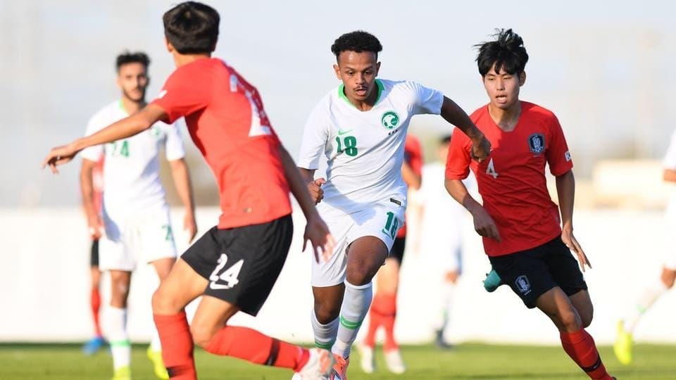 المنتخب السعودي تحت 23 عامًا يخسر من كوريا الجنوبية في الدورة الدولية بالإمارات