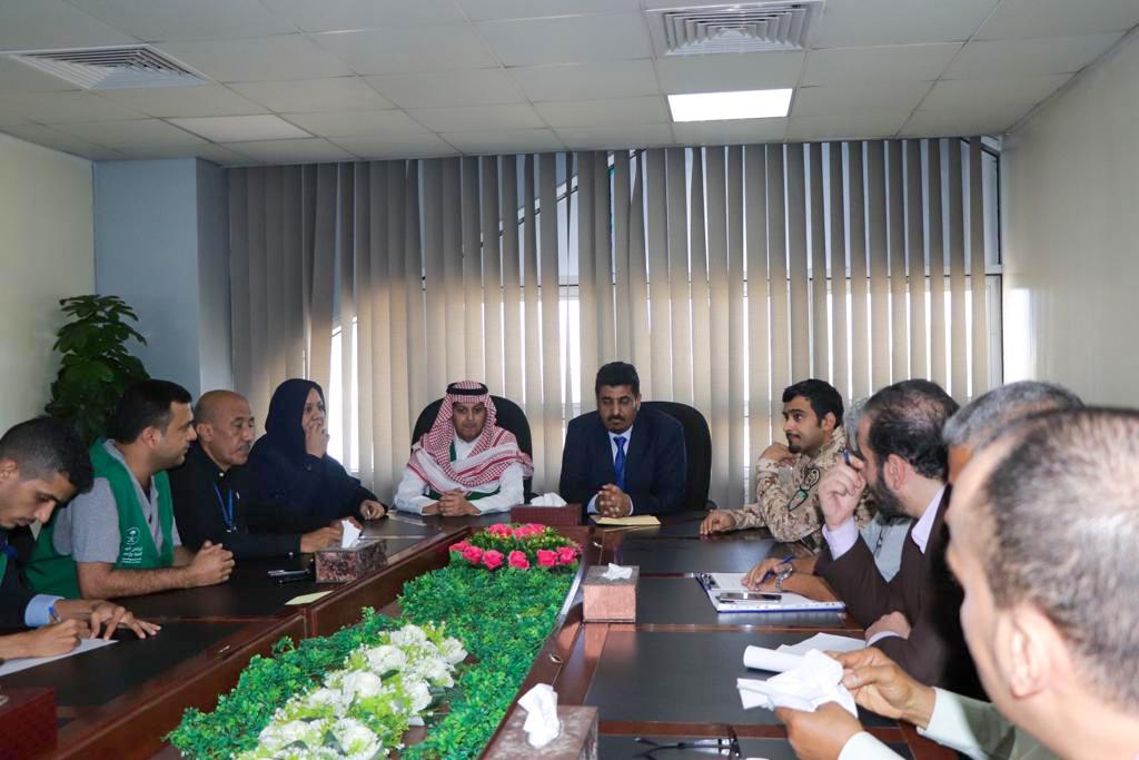 البرنامج السعودي لتنمية واعمار اليمن يدرس احتياجات مطار عدن الدولي