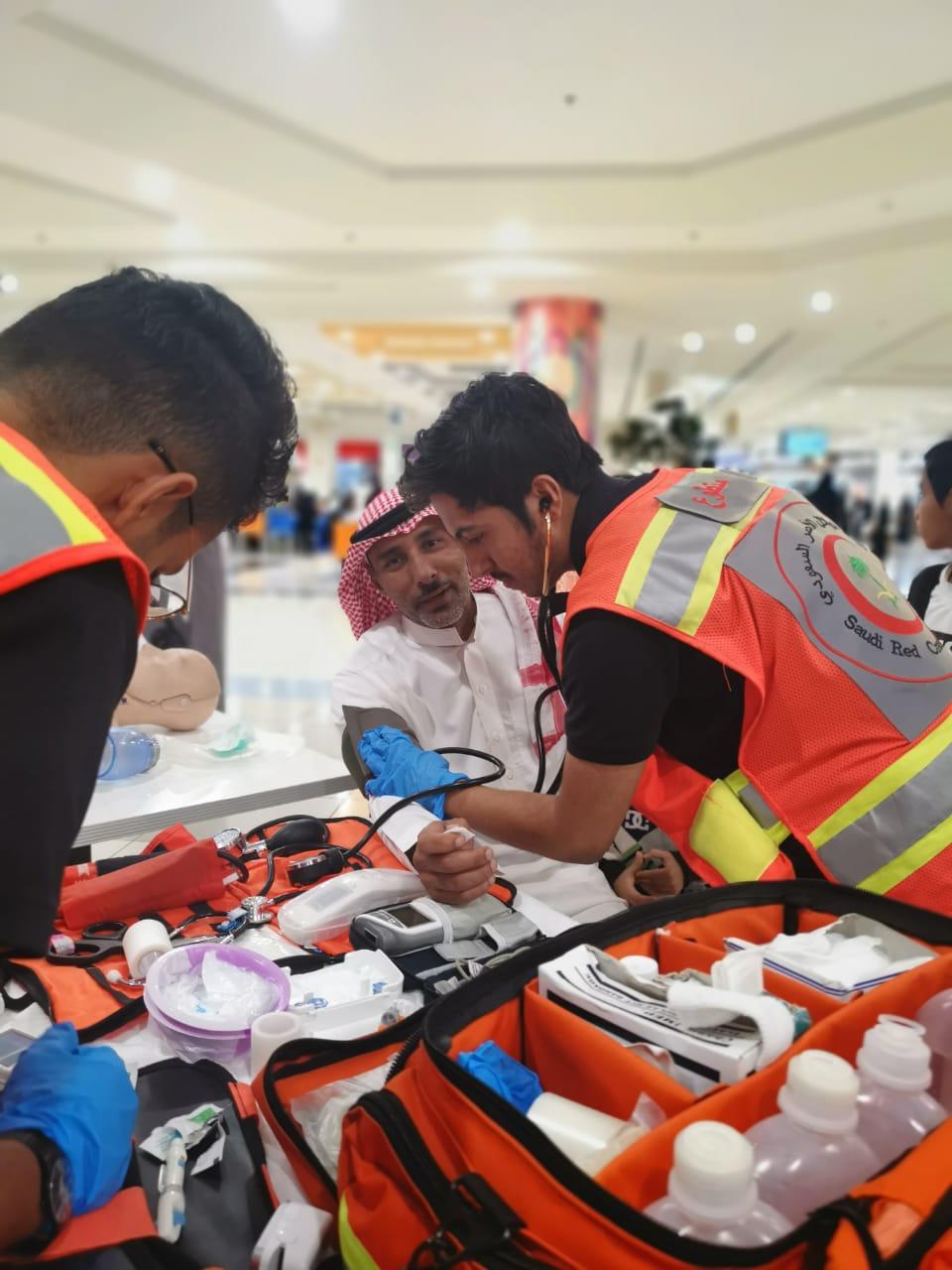 هيئة الهلال الأحمر السعودي بالمدينة تحتفي باليوم العالمي للتطوع