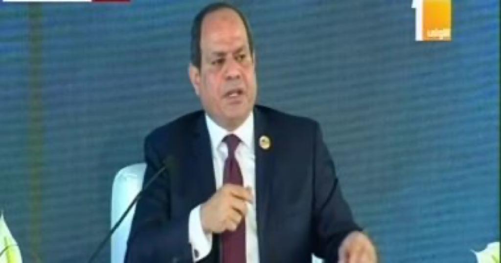 السيسى بمنتدى أسوان: مصر واجهت مخاطر حرب أهلية و إرهاب فى 2013