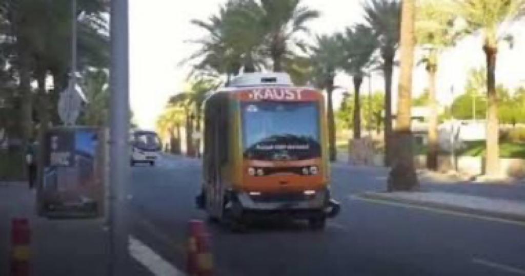 جامعة “كاوست” بالسعودية تطلق أول حافلات ذاتية القيادة فى المملكة