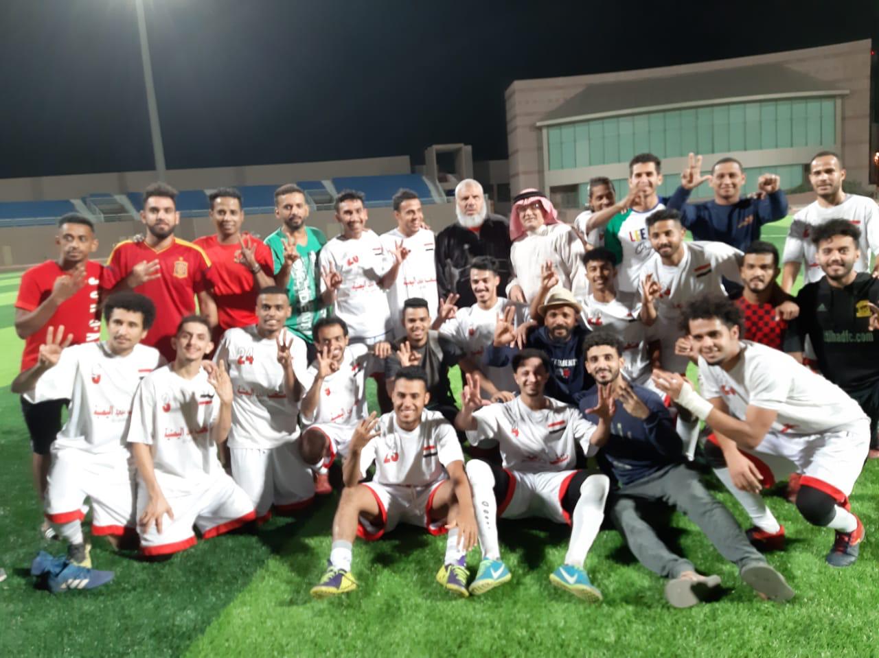 اليمن يفوز على السعودية ضمن بطولة الصداقة الدولية للجاليات