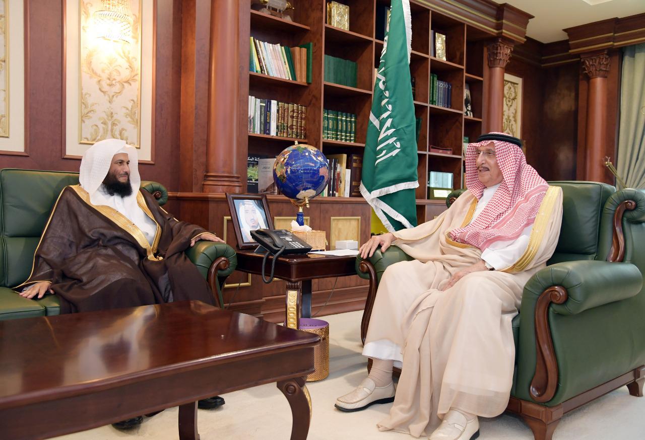 الأمير محمد بن ناصر يستقبل مدير عام هيئة الأمر بالمعروف المعيّن