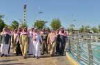 الأمير بدر بن سلطان في زيارة إلى منتزه الردف بالطائف