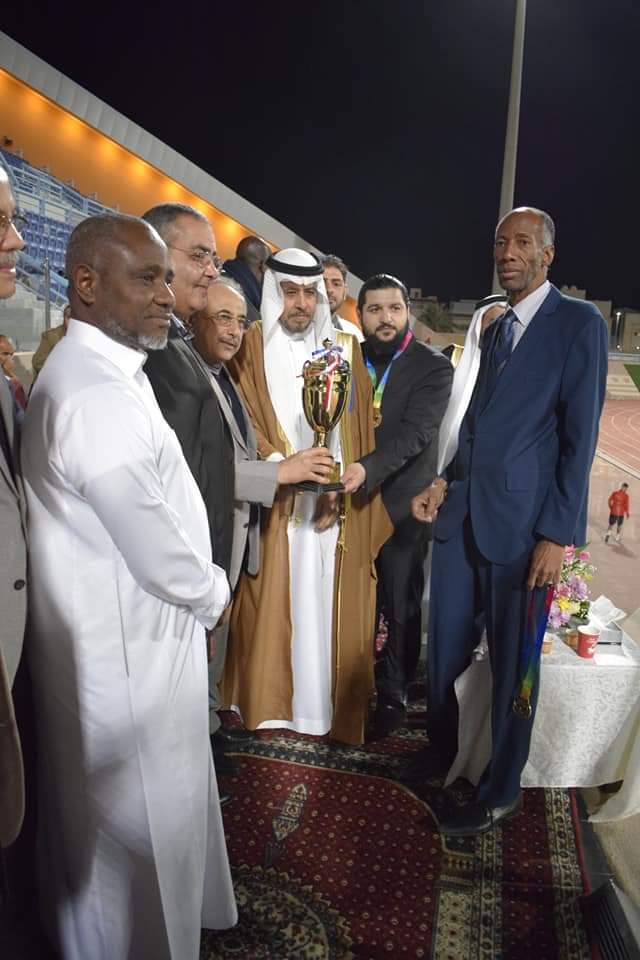 *فريق الجالية المصرية يحقق كأس الصداقة الدولية للجاليات المقيمة بالسعودية