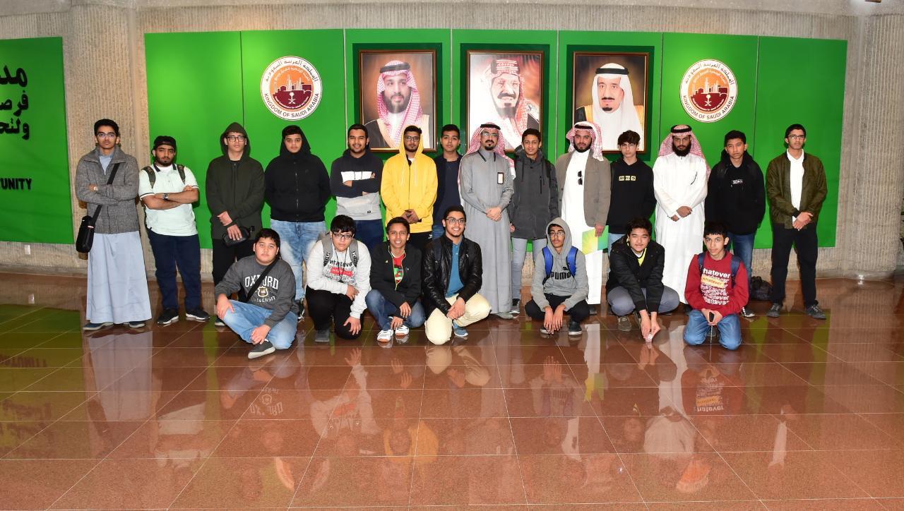 الهيئة الملكية بالجبيل تستقبل وفد الموهبة بجامعة الملك عبدالعزيز