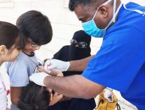مستشفى شرق جدة يُنفذ الجرعة الثانية من الحملة الوطنية لشلل الأطفال 