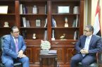 وزير السياحة والآثار المصري يلتقى سفير كازاخستان بالقاهرة