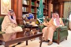 الأمير محمد بن ناصر يستقبل رئيس الهيئة العامة للطيران المدني 