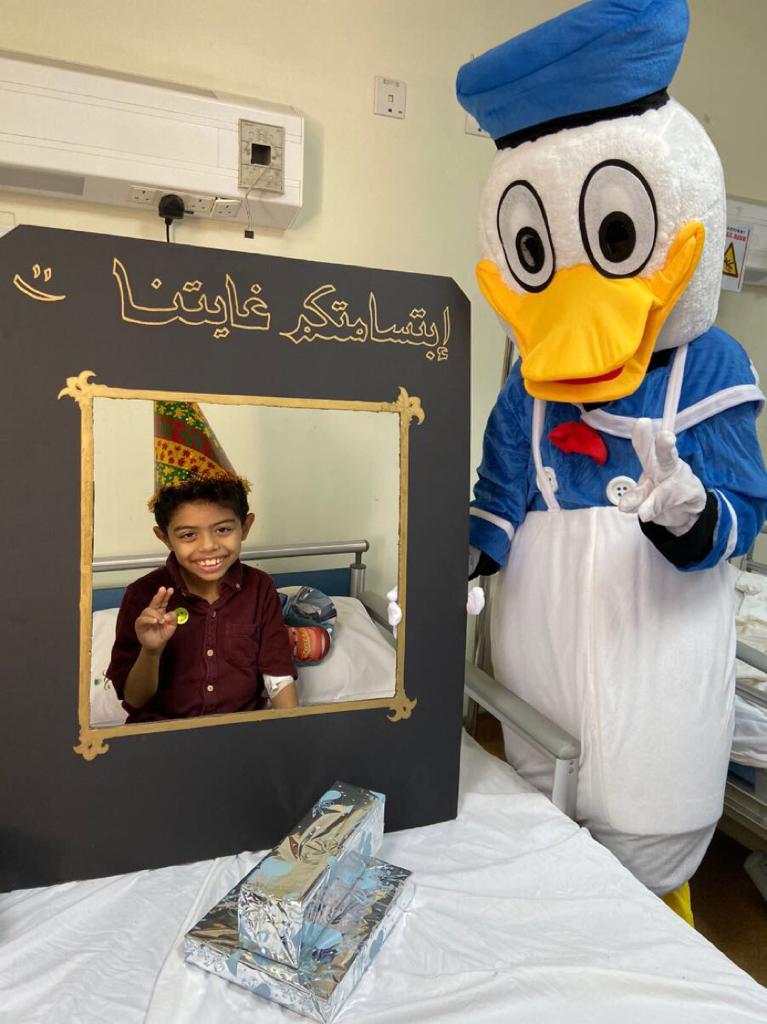 فريق ” بصمتنا سعادة التطوعي ” يزور مستشفى الأمير محمد بن ناصر بجازان