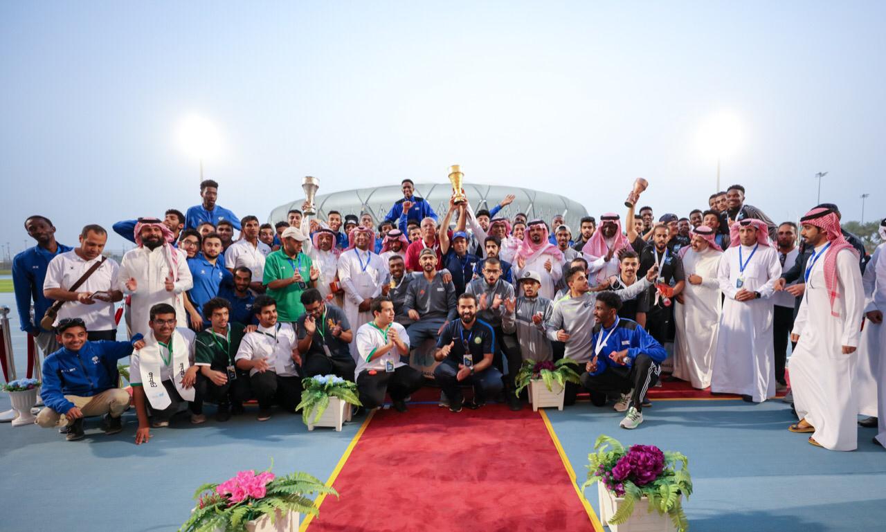 جامعة الملك سعود تتصدر المراكز الأولى في بطولة ألعاب القوى بجامعة جدة