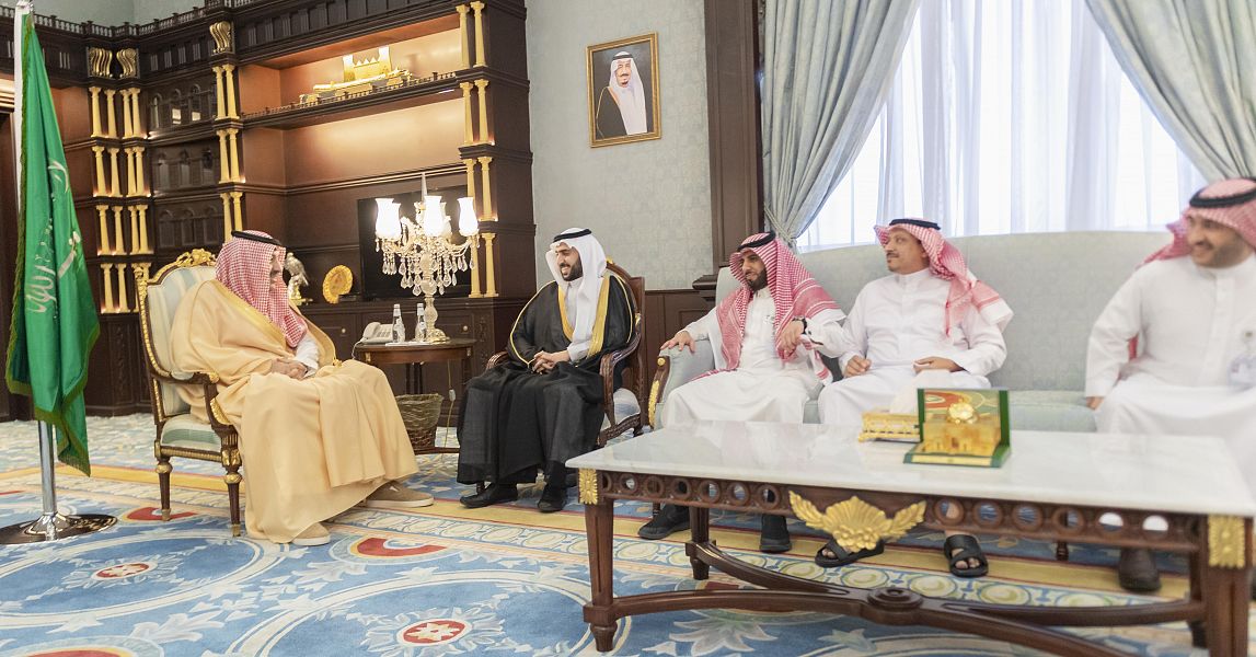 أمير ‎الباحة يستقبل مدير البريد السعودي بالمنطقة المعين حديثاً