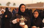 الأميرة أضواء آل سعود تفتتح ركن مكة المشارك بمهرجان معية الخبراء