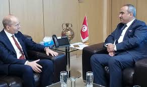 وزير التعاون الدولي التونسي بالنيابة يلتقي رئيس البنك الألماني للتنمية
