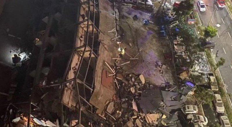 انهيار فندق لحجر مصابي كورونا في الصين