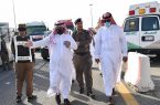 محافظ الدرب يتفقد سير عمل قوات أمن الطرق بمركز الشقيق